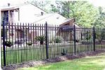 Galvanized Steel Picket Fences